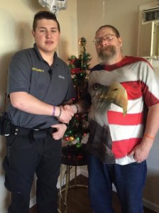 Father and son. (Kurtis Ozra and Erik Kurtis) 