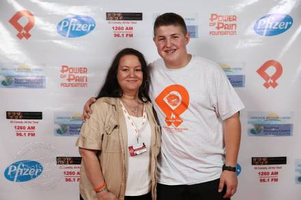 Twinkle VanFleet and son Ozra #NERVEmber 14, 2014