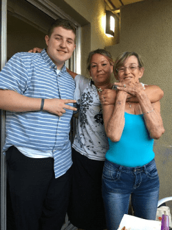 Ozra, Me and Mom - June 30, 2017 resized